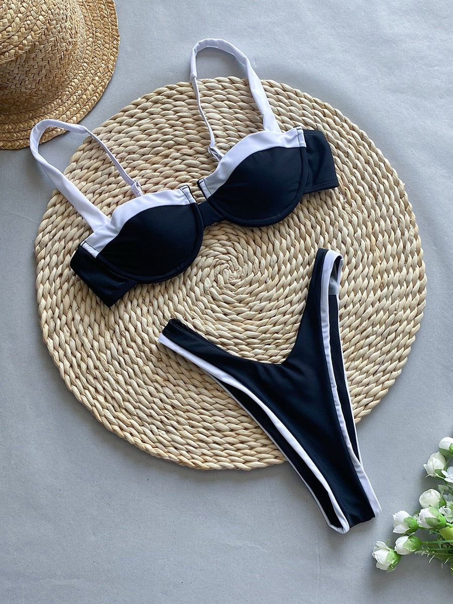 Bikini Bandeau z Odsłoniętymi Ramionami