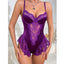 Koronkowe body damskie z falbankami