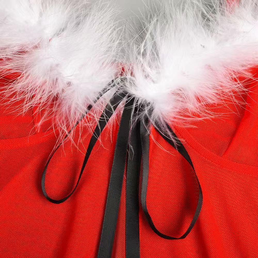 Świąteczna koszulka nocna Santa Babe