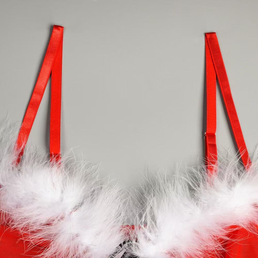 Świąteczna koszulka nocna Santa Babe