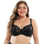 Koronkowy biustonosz plus size