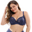 Koronkowy biustonosz plus size