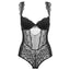 Koronkowe body - Czarny / L - Body