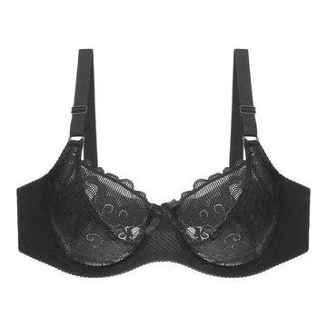 Koronkowy biustonosz plus size - Luxurie