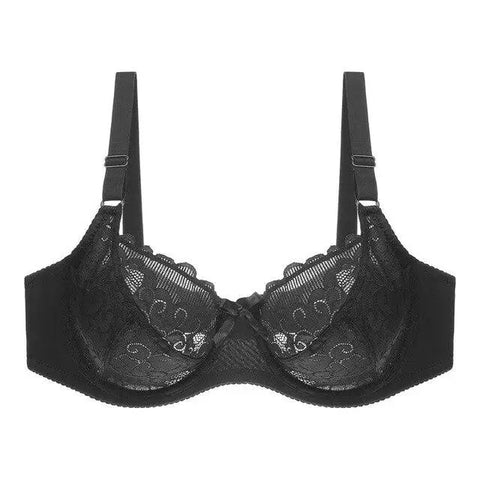 Koronkowy biustonosz plus size - Luxurie