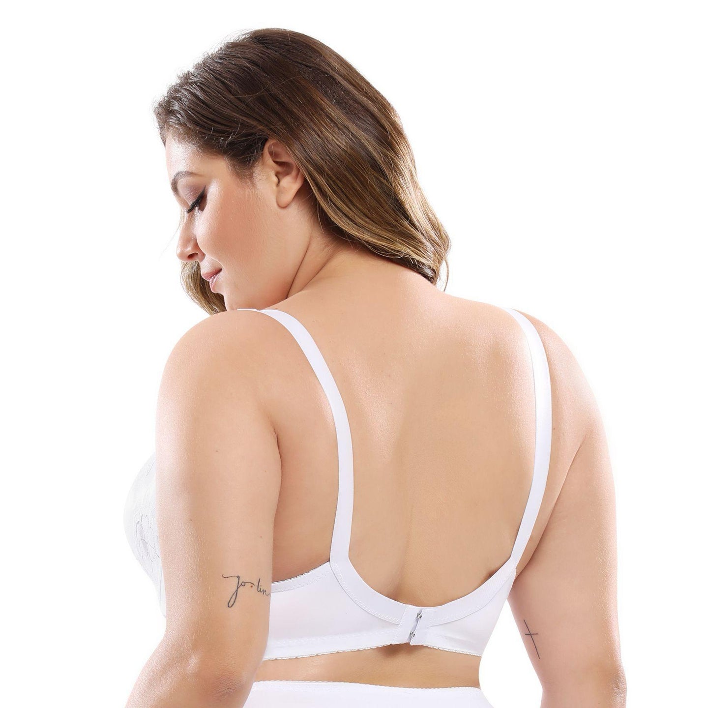 Koronkowy biustonosz plus size