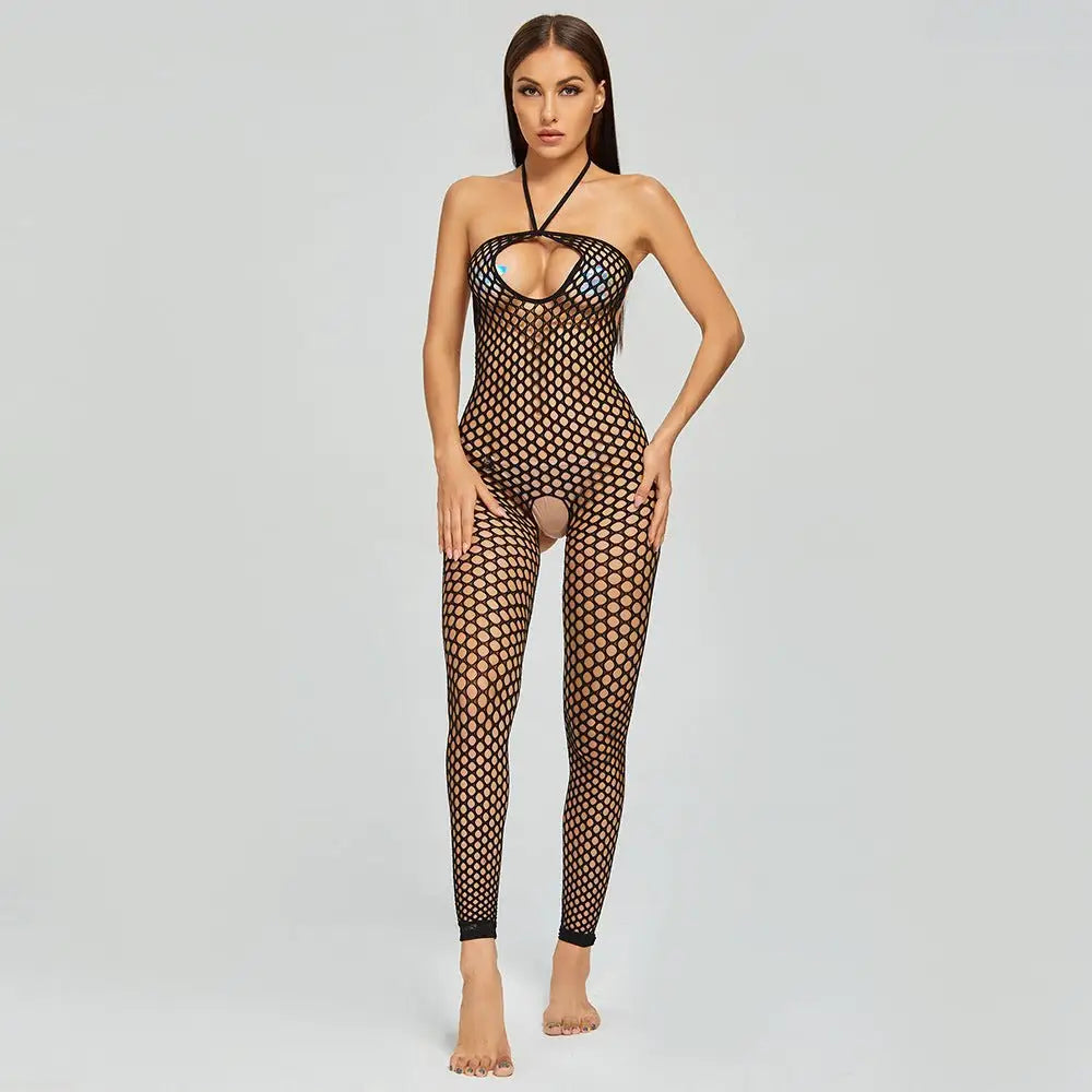 Siateczkowe bodystocking - Luxurie